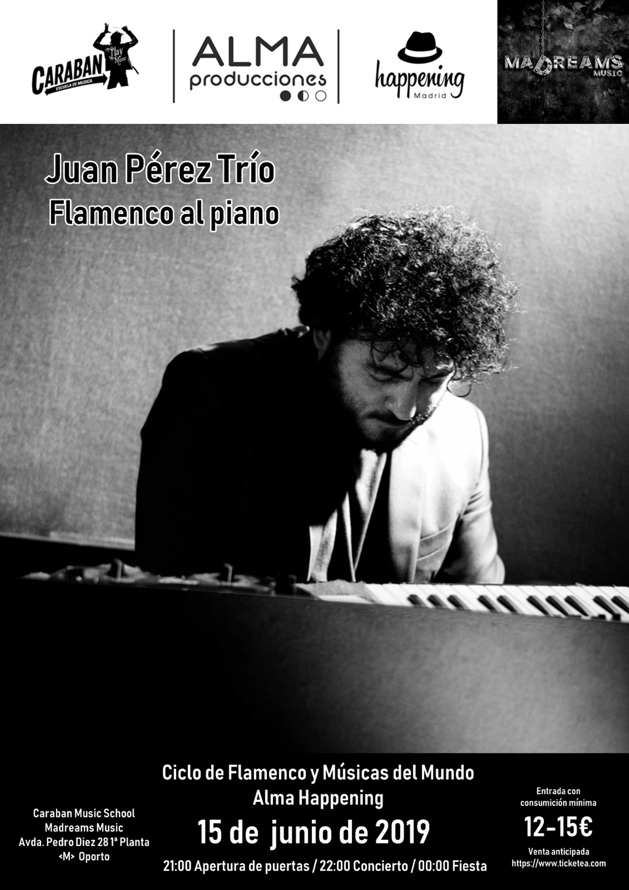 cartel juan perez flamenco 15 de junio