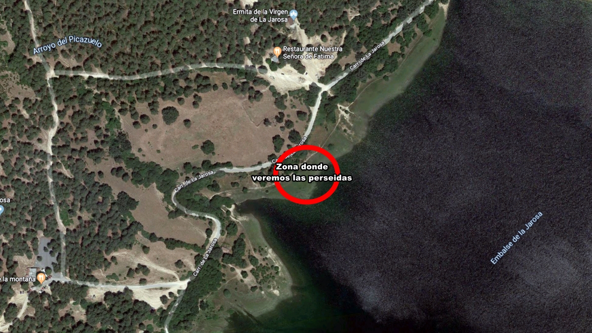 perseidas 2019. Punto estrellado