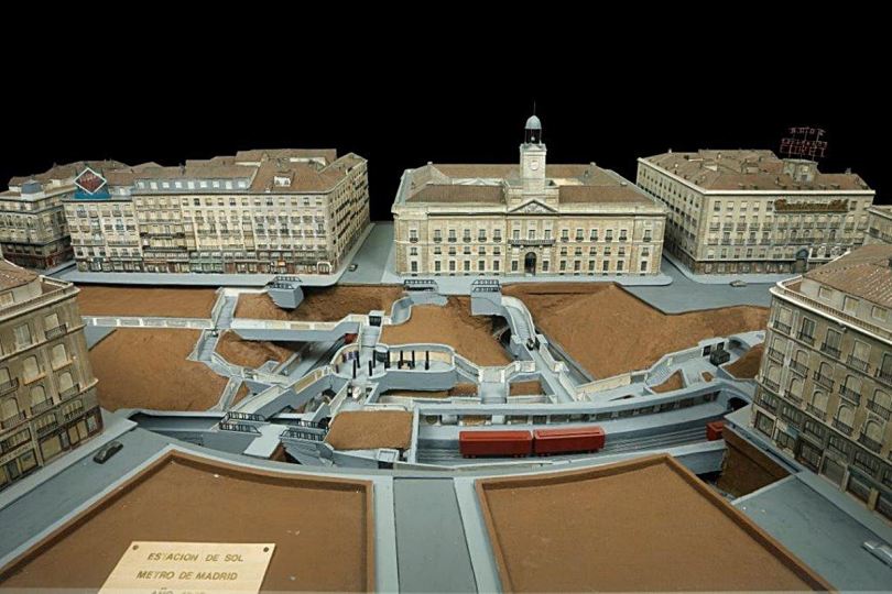 Maqueta de la Puerta del Sol